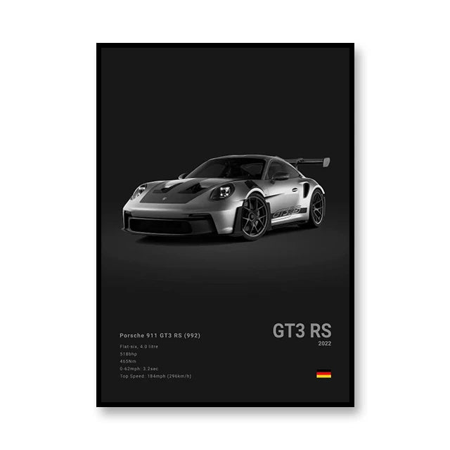 “Colección Exclusiva de Posters de Autos”