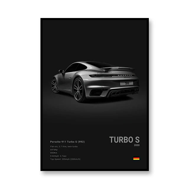 “Colección Exclusiva de Posters de Autos”