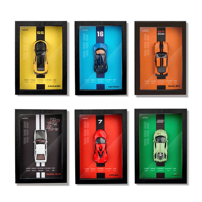 Cuadros 3D Interactivos para Amantes del Motor
