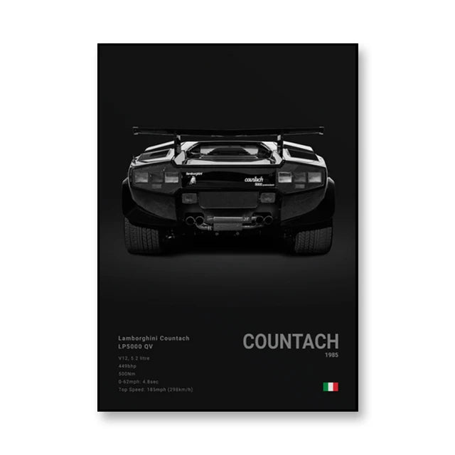 “Colección Exclusiva de Posters de Autos”