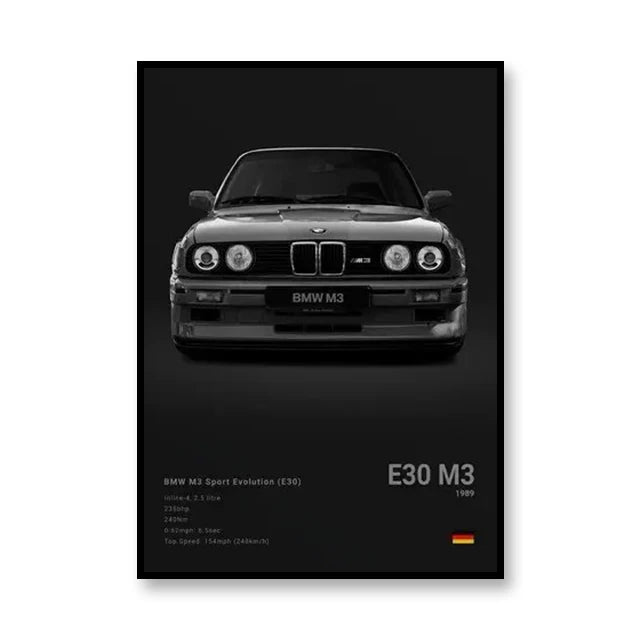 “Colección Exclusiva de Posters de Autos”