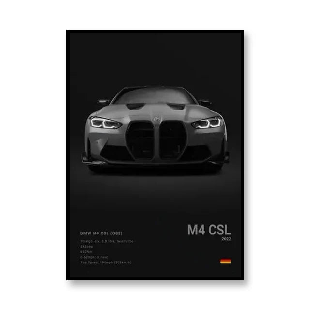 “Colección Exclusiva de Posters de Autos”